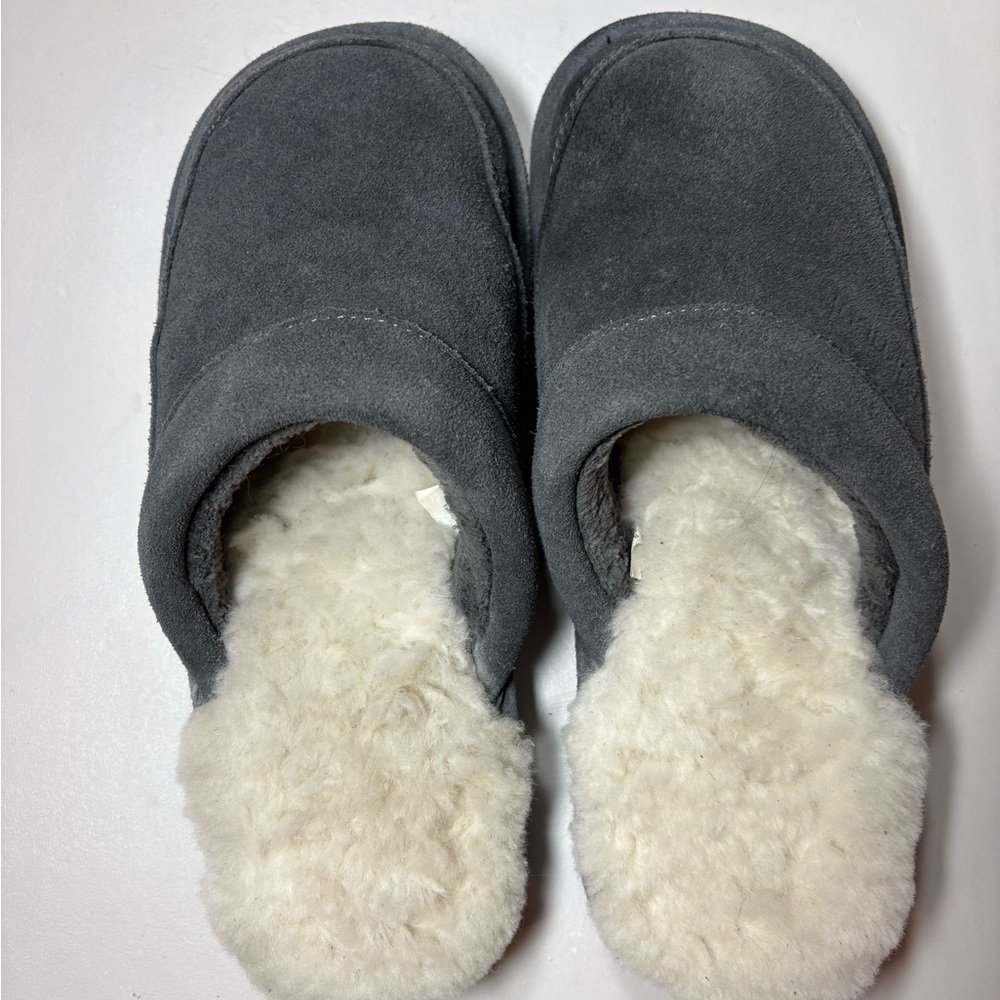 Men's Charcoal Suede Loafers with Plush Lining
